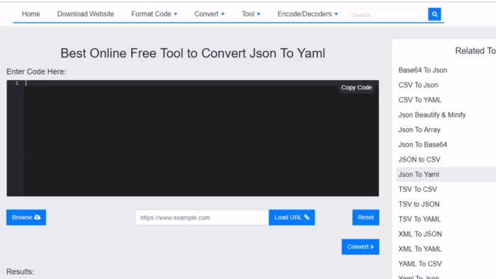 Konverter JSON Ke YAML Online Gratis