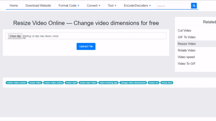 Resize Video Online — Change video dimensions for free
