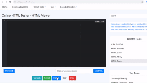 Online HTML Tester - HTML Viewer