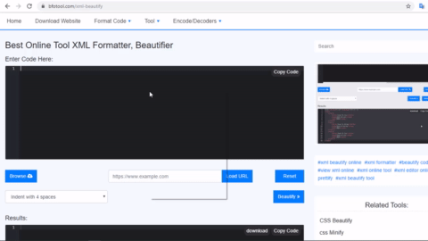 Alat za uljepšavanje XML-a- besplatni online alat za formatiranje i uljepšavanje XML-a